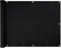 Amazon Basics Privacy Screen Fence, Black, 1-Pack