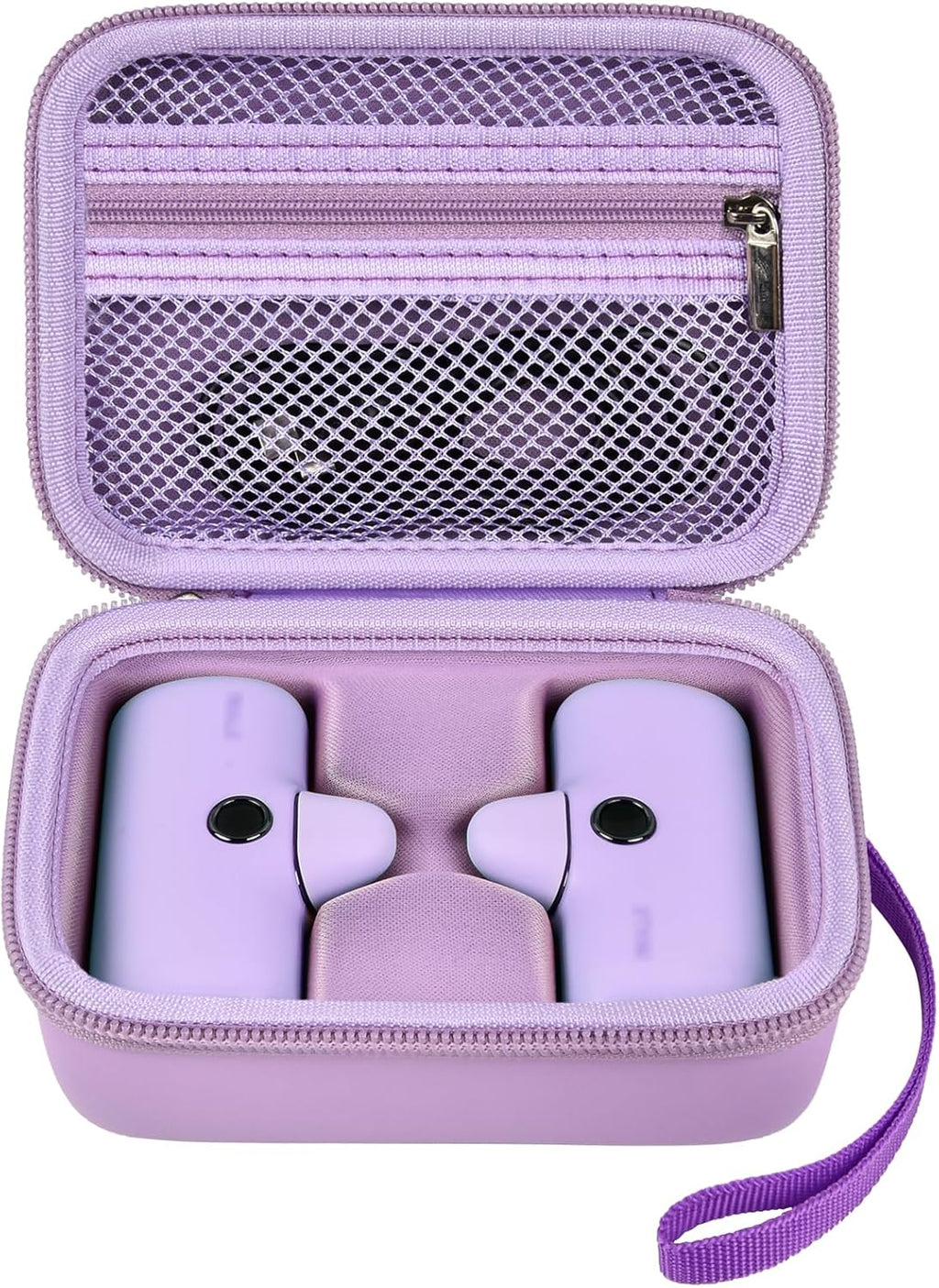 Portable Charger Power Bank Case for 2PCS Swyop/for Feob/for Charmast/for JEJILL/for LanLuk/for VEGER/for iWALK/for Taegila/for Kuulaa and More Small Charging Battery Pack - Bag Only (Purple)