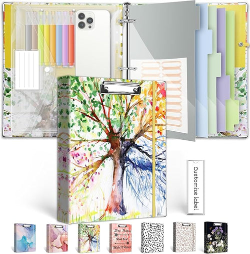 1 Inch 3 Ring Binder Organizer, Three Ring Binder by BVSSX