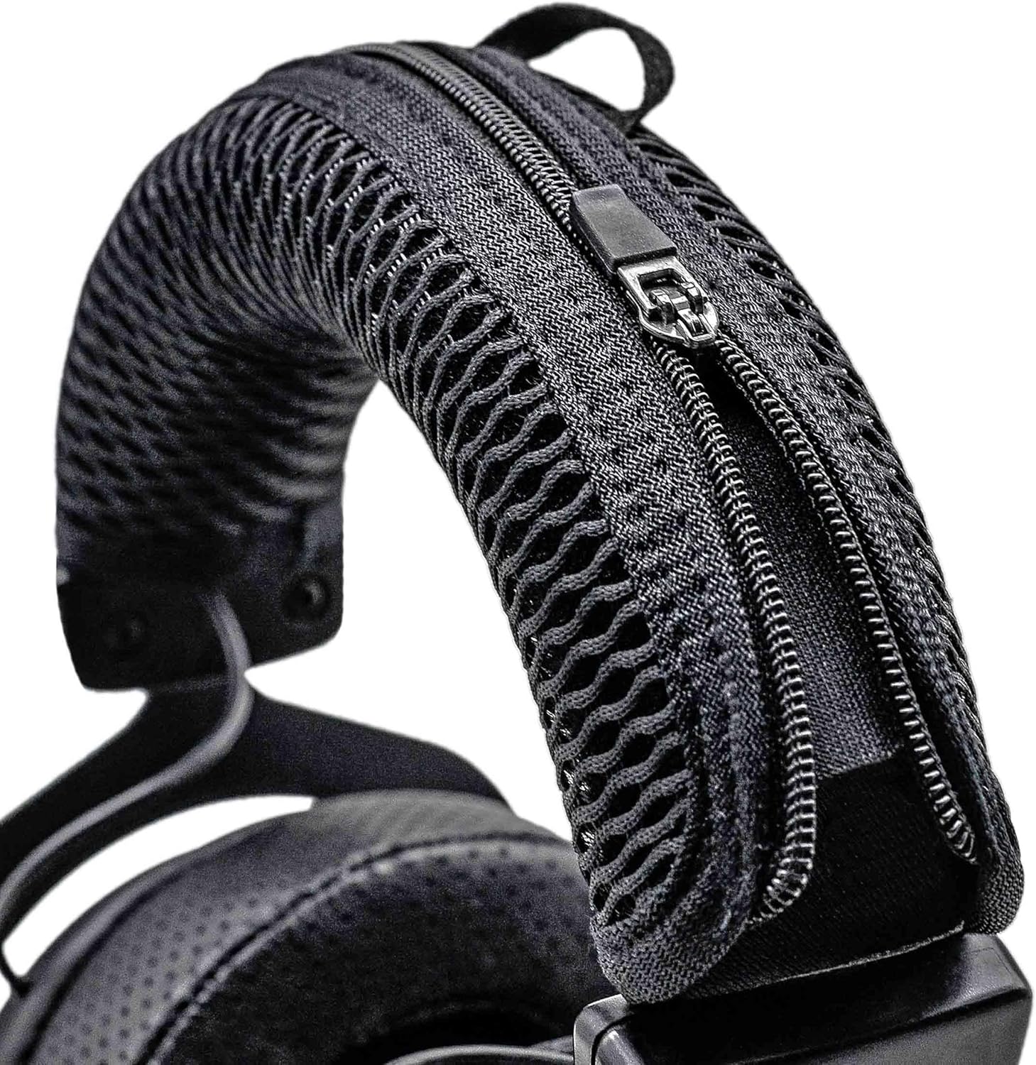 Protective Headband Cover for ATH M Series & Virtuoso - Compatible with Virtuoso XT, SE, Wireless, M50X, M50XBT, M50, M40X & More (Black Breathable Mesh Fabric)