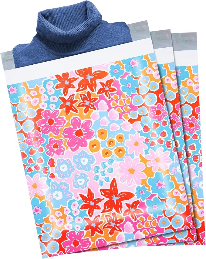 POLYSELLS 50pcs 10x13 Inches Poly Mailers Waterproof & Tear Resistant Mailing - Image 6