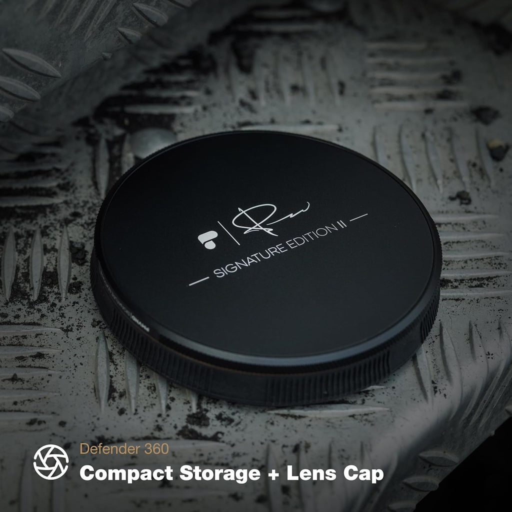 PolarPro 82mm Peter McKinnon VND Camera Filter - 6-9 Stop Variable Neutral Density Lens Filter for DSLR/Mirrorless Professional Video – PMVND Signature Edition II for Cinematic Shutter Speed Control