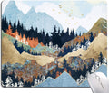 Mouse Pad, Premium-Textured Mouse Mat, Non-Slip Rubber Base Mousepad for Laptop, Computer & PC,9.5×7.9 in,Abstract Landscape