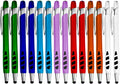 Stylus Pen for Touch Screens & Writing Pens, with Sensitive Stylus Tip - 2 in 1, for Your iPad, iPhone, Kindle, Nook, Samsung Galaxy, Tablets & Phones - Assorted Barrel Colors, Black Ink, 14 Pack