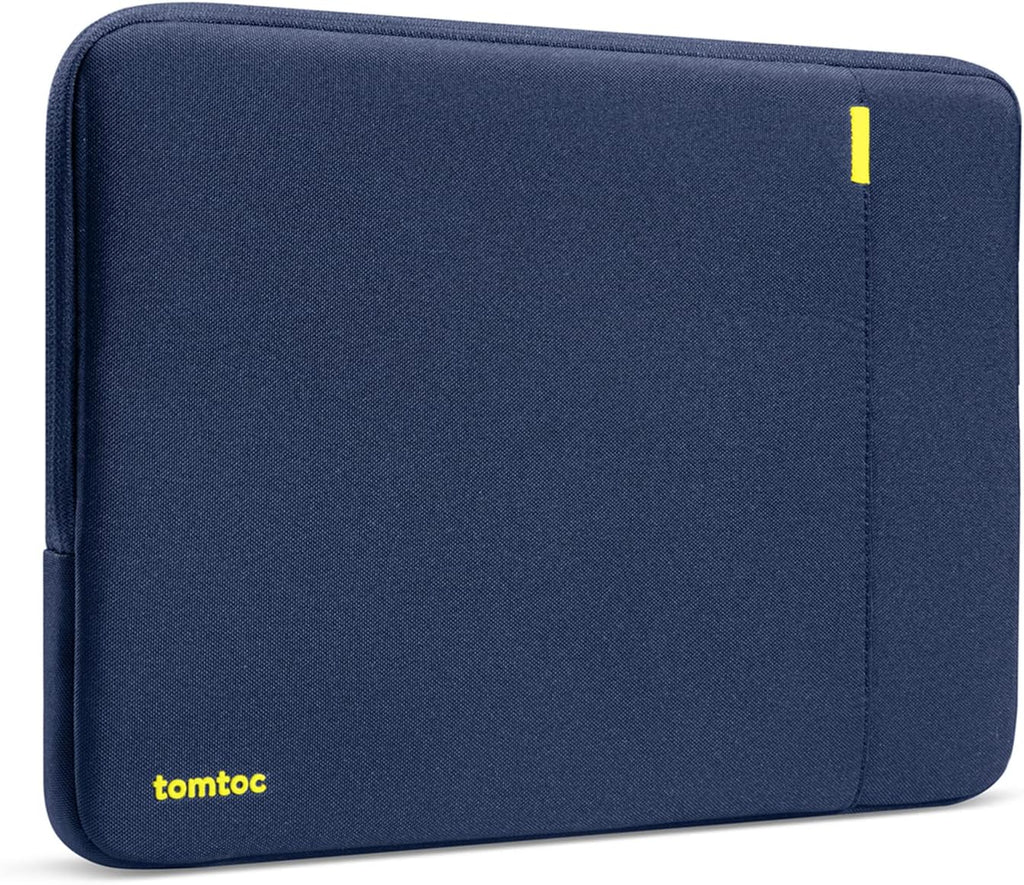 tomtoc 360° Protective Laptop Sleeve for 15-inch MacBook Air M4/A3241 2025, M3/A3114 2024, M2/A2941 2023, 15-inch MacBook Pro A1990 A1707, Dell XPS 15 Plus Laptop, Water-Resistant Computer Case Bag