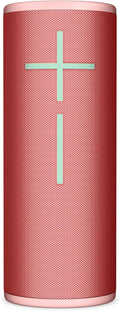 Ultimate Ears Boom 4 Portable Waterproof Bluetooth Speaker with 360-Degree Immersive Sound, Outdoor Floating Speaker, 15-Hour Battery, 147ft Range - Red