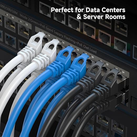 Cable Matters 10Gbps Snagless Shielded Cat 6A Ethernet Cable - 50ft - Image 8