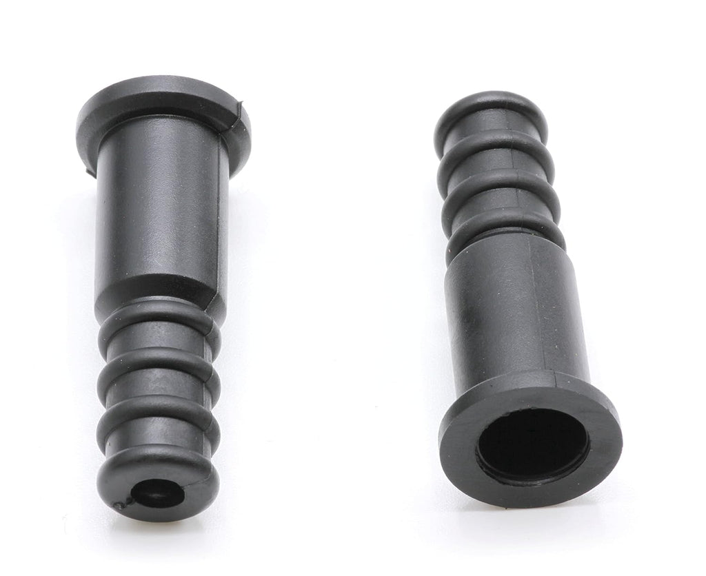 THE CIMPLE CO Coaxial Cable Weather Boot - RG6 Connectors RG59 Ends Coaxial Boots - Weatherproof (Black) - Pack of 4