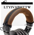 Replacement Headband Cover Compatible ATH M50X M50 M40X M40 M30X M20X Headphones (Brown)