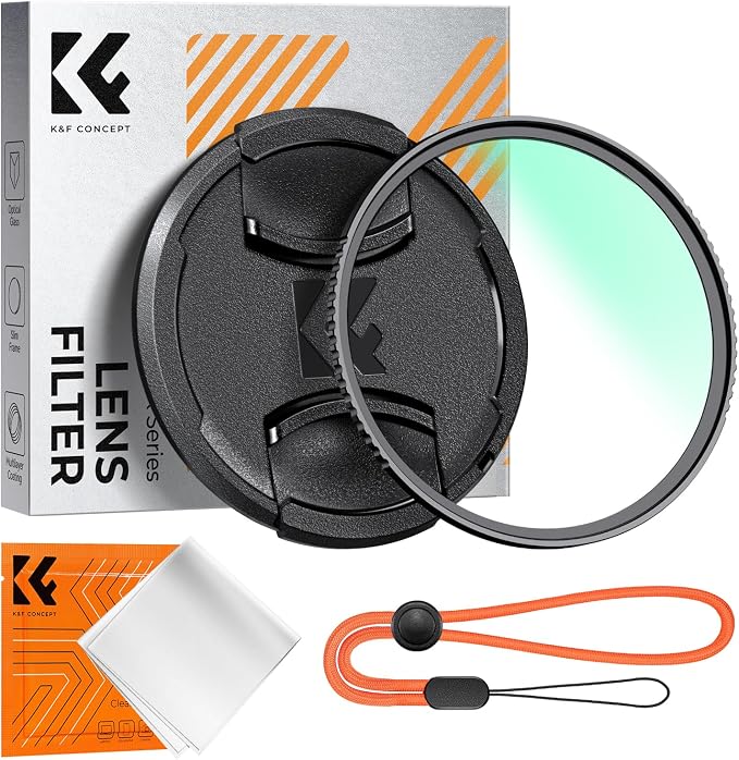 K&F CONCEPT 55mm MC UV Lens Protection Filter by KFCONCEPT