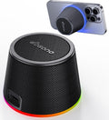 Stocking Stuffers for Men Women: Portable Bluetooth Speaker with Color Light Phone Stand, Christmas Birthday Anniversary White Elephant Gifts for Adults Teens Boy Girl Trendy Stuff