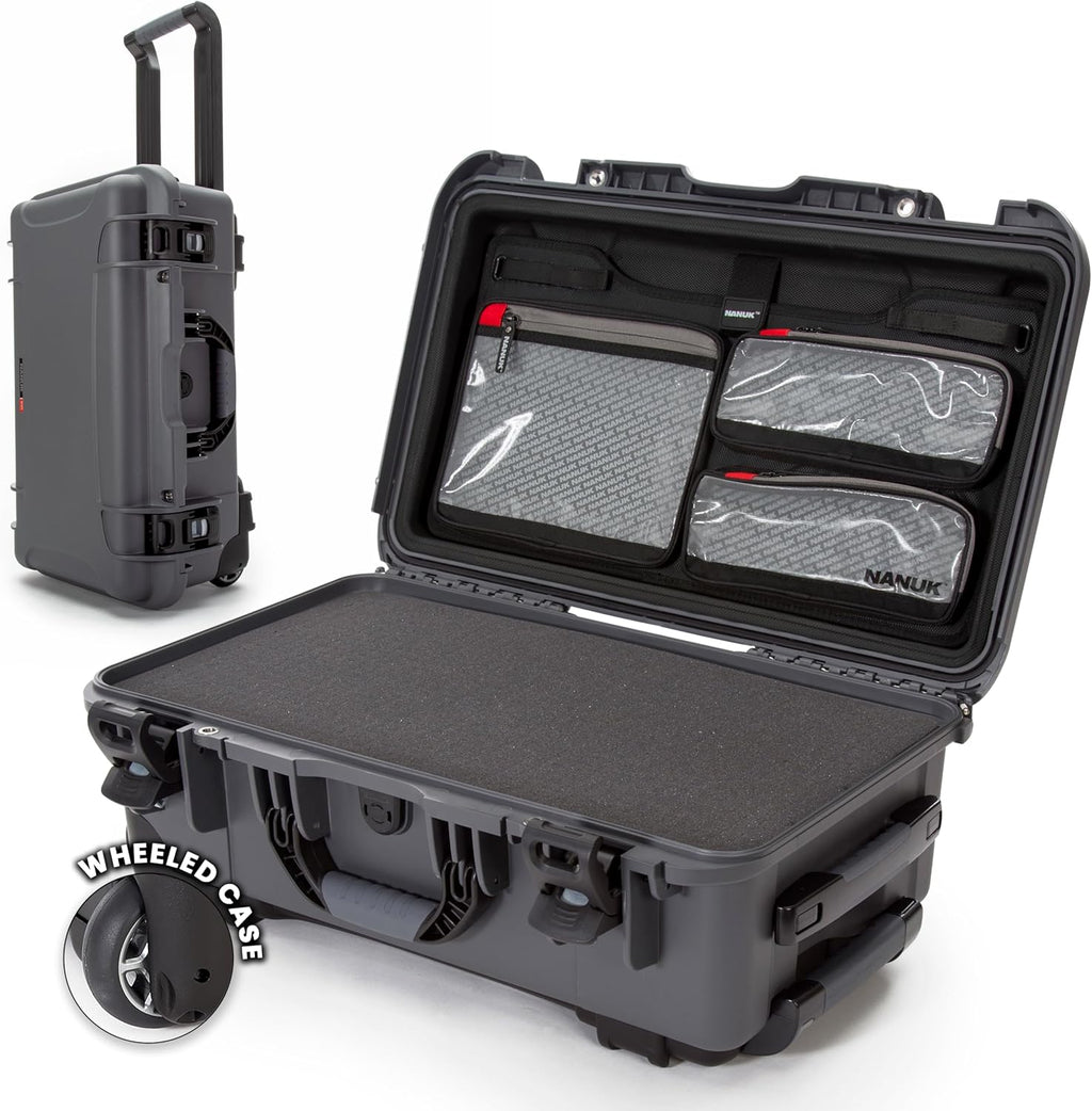NANUK Wheeled Series 935 Lightweight NK-7 Resin Waterproof Protective Case