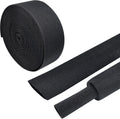 Heat Shrink Wire Loom 2:1 Shrinkable Braided Cable Sleeve 1-3/8 Inch ID-46ft Abrasion Protection Flexibility Fabric Wiring Harness Cover Sheath