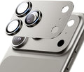 Hoerrye for iPhone 17 Pro Max Camera Lens Protector - [12FT Shatterproof Military Grade] [Strong Adsorption] Metal 9H+ Tempered Glass Camera Screen Full Protective Cover Case Friendly,Gray