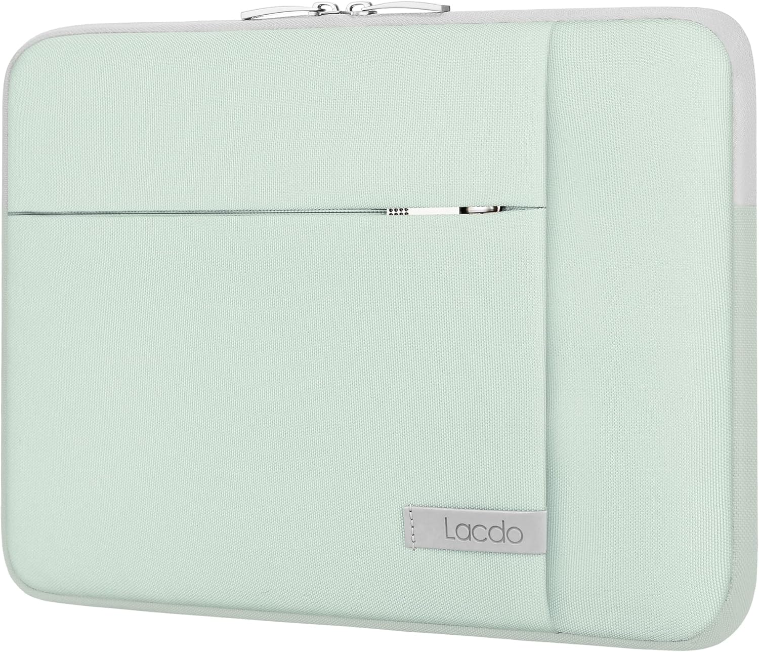 Lacdo 14 Inch Laptop Sleeve Case Computer Bag for HP Lenovo Dell ASUS Acer Chromebook 14 / HP Stream 14 / Dell Inspiron 14 / Lenovo IdeaPad 14 / Acer Spin 3 / ASUS ZenBook 14, Water-Resistant, Green