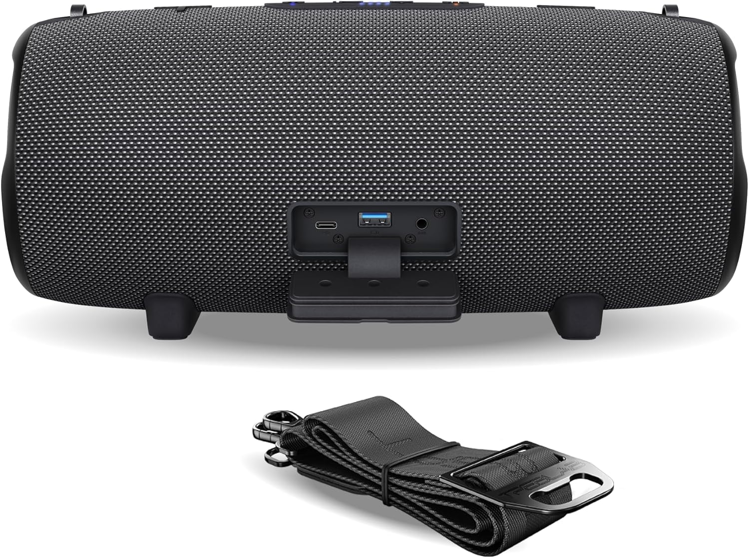 TREBLAB Ultra Loud Wireless Speaker - 60W Stereo Sound with Deep Bass, 20H Playtime, Powerbank, Waterproof, Loudest Portable Bluetooth Speaker for Home, Outdoor Party, Beach, Work, Travel, HD-Max