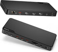 MOKiN Thunderbolt 4 Dock - 16 Ports, Laptop Docking Station Dual Monitor for MacBook, Docking Station 3 Monitors for Windows with Power Supply,TB4 Cable,Gigabit Ethernet（Thunderbolt™ Certified）