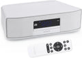 AIWA - Exos Home Speaker, Premium 30W RMS Sound System with CD Player, Bluetooth Connectivity, FM Radio, Optical Digital Input, Dual 1” Tweeters + Dual 2” Bass Units, IR Remote Control