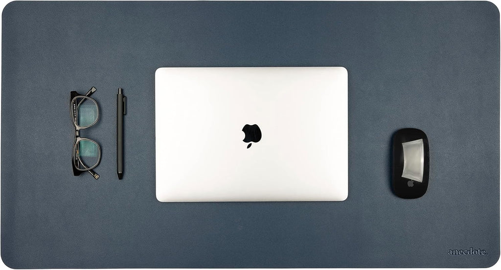 ANECDOTE Vegan Leather Desk Pad - 31.5"x17" Desk Mat for Your Office. This Quality Large Mouse Pad has Chic Elegance, Professional Look & Satisfying Touch - The Perfect Leather Mouse Pad for You!