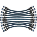 Cat8 Ethernet Cable 12 ft 10 Pack, High Speed 40Gbps 2000MHz, Compatible by CABNEER