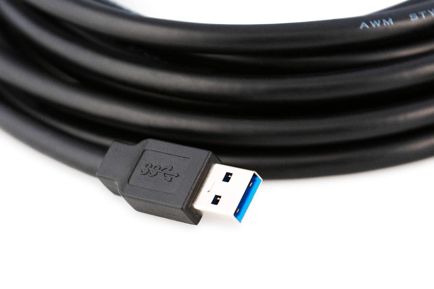 100 Feet Active USB Extension Cable 3.0 Male to Female with 3 Extension chipsets Signal Booster - Repeater Cord 30 Meters / 100 Feet (AC Power Supply Included)