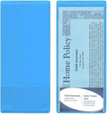 StoreSMART® - Light Blue Plastic Policy/Lotto Ticket Holders - 200-Pack - by StoreSMART