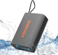 Speaker, Portable Wireless Bluetooth Speakers, Waterproof Loud Stereo Sound with RGB Lights TWS Paire Long Playtime for Home/Party/Outdoor, Electronic Gadgets (1PCS, Gray)