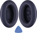 Replacement Ear Pads for Bose QuietComfort 35 (QC35) & Quiet Comfort 35 II (QC 35 ii) Headphones, EarPads Cushions with Noise Isolation Memory Foam, Softer Protein Leather, Added Thickness