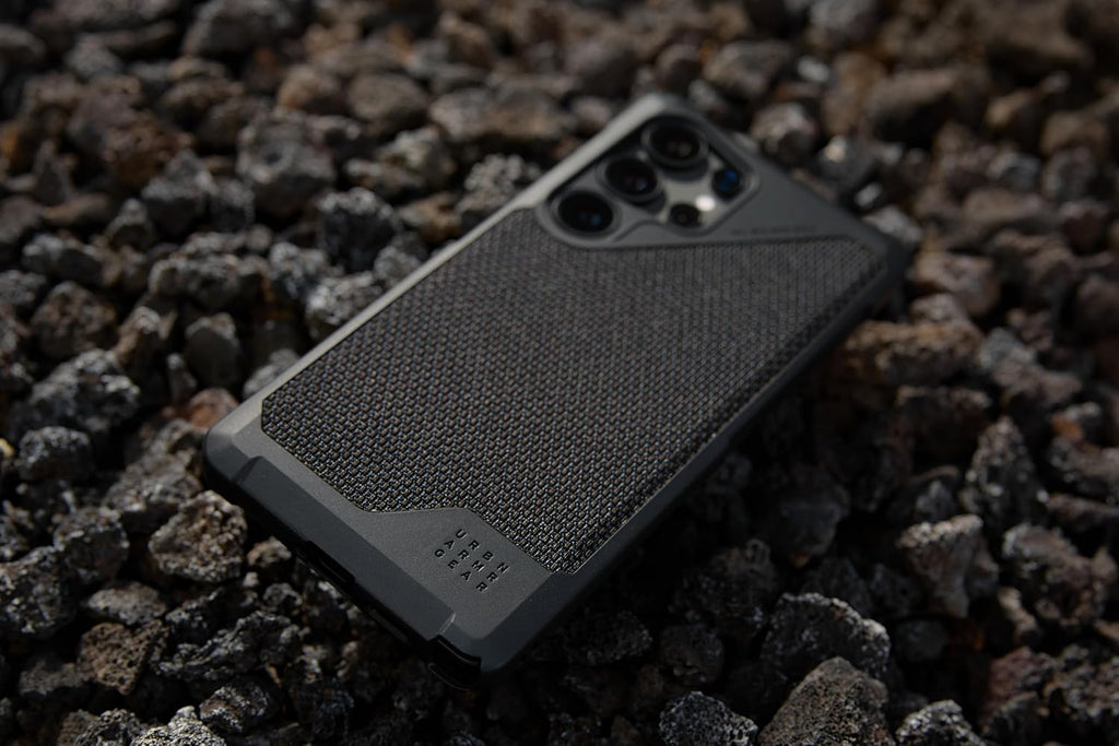 URBAN ARMOR GEAR UAG Designed for Samsung Galaxy S25 Case 6.2" Metropolis LT - Compatible with Magnetic Charging Impact-Resistant Rugged Military Drop Tested Protective Cover, Kevlar Black