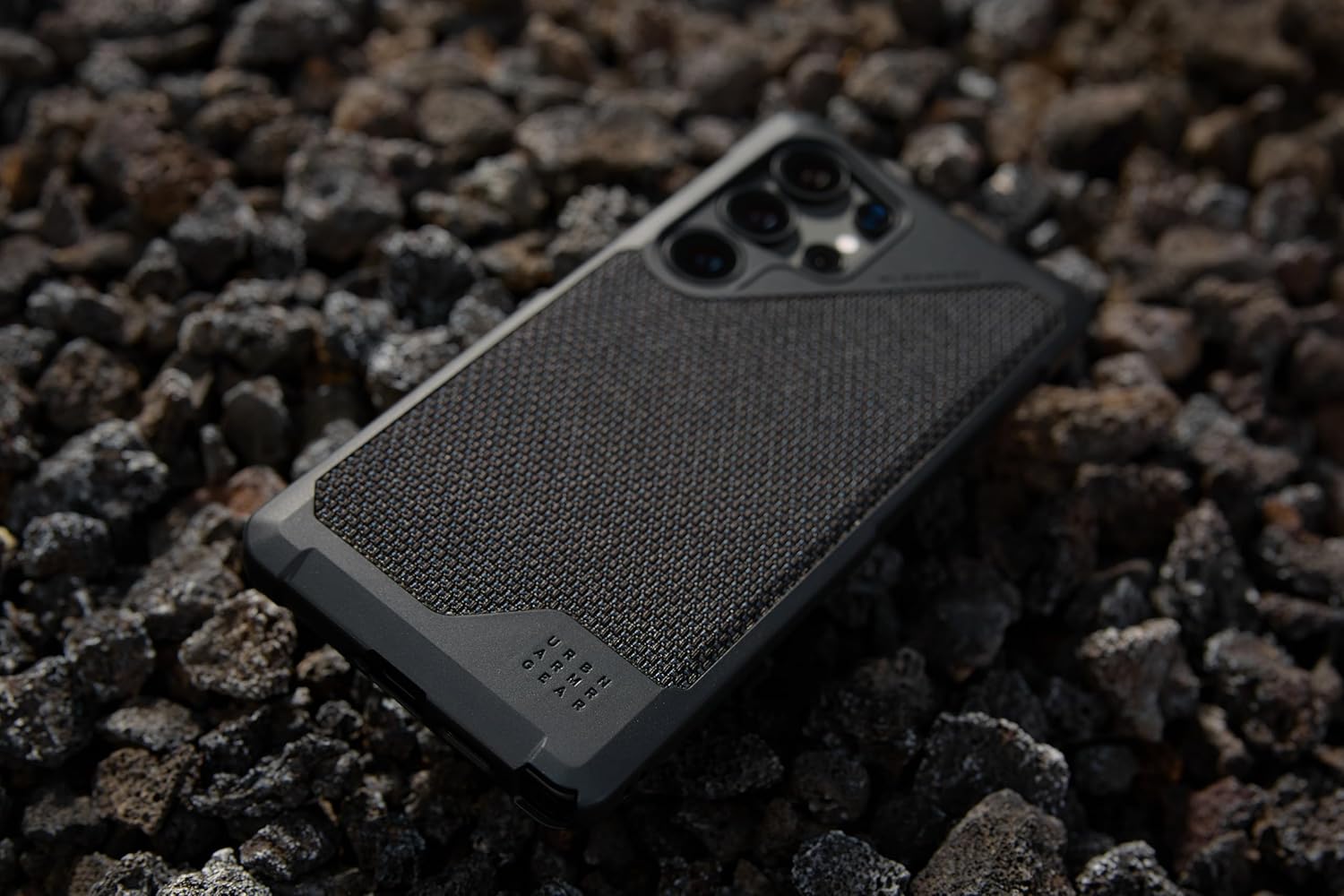 URBAN ARMOR GEAR UAG Designed for Samsung Galaxy S25 Case 6.2" Metropolis LT - Compatible with Magnetic Charging Impact-Resistant Rugged Military Drop Tested Protective Cover, Kevlar Black