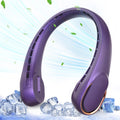 Portable Neck Fan, Neck Fans for Men, 4000 mAh Rechargeable Personal Fan,360° Hands Free Bladeless Fan, 3 Speeds Adjustable, Faster Cooling, Super Quiet, Suitable for Home, Office, Sports