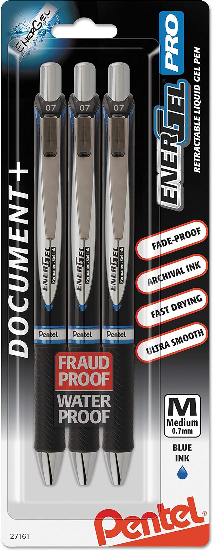 Pentel EnerGel Pro Permanent Gel Ink Pen by PentelofAmerica