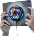 iPad Cooler,Magnetic Tablet Cooler for ipad/Surface pro/Samsung Tab,Compatible for Steam Deck,Universal Radiator with Temperature Display for Mobile Gaming,Tiktok Live Streaming