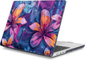 Mektron Case for 2025 MacBook Pro 16" M4 A3403 A3186 M3 A2991 M2 A2780 M1 A2485 (2021/2023/2024) Pro/Max with Touch ID, Hard Shell Plastic Laptop Cover Keyboard Cover, Graffiti Flower