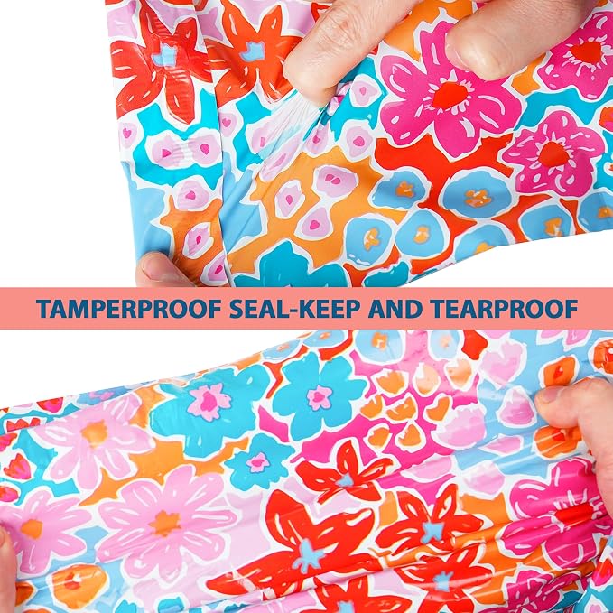 POLYSELLS 50pcs 10x13 Inches Poly Mailers Waterproof & Tear Resistant Mailing - Image 8