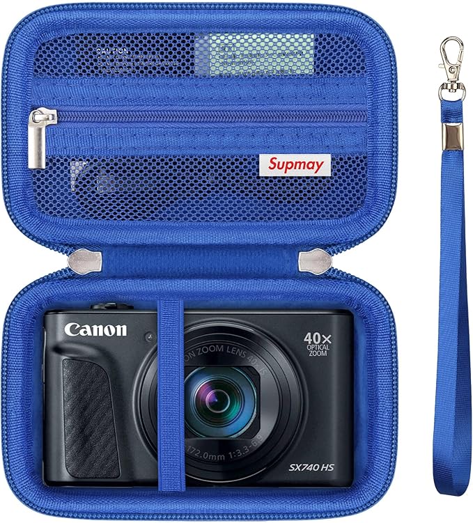 Hard Carrying Case for Canon PowerShot SX740 HS/ SX730 HS/ SX720 HS/ SX620 HS/ by Supmay