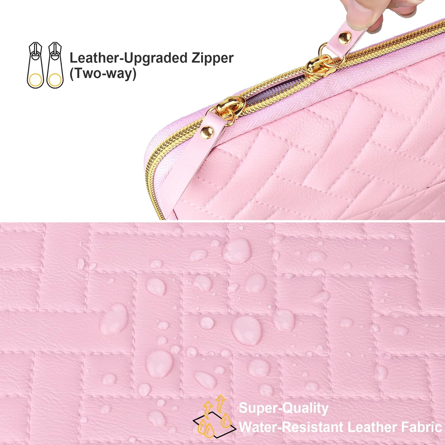 Lacdo 13 Inch Laptop Sleeve Case for 13 inch New MacBook Air M4 A3240 2025, M3 A3113, M2 A2681, M1 A2337 A2179 A1932 2024-2018 | 13" MacBook Pro M2/M1 A2338 A2251 A2289 Computer Bag, Sakura Pink