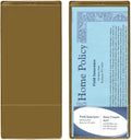toreSMART - Gold Plastic Policy Holders - 10 Pack - INS30-GOLD-10 by StoreSMART
