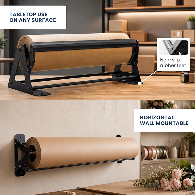DIY Crew 18 Inch Paper Roll Dispenser and Cutter - Image 6