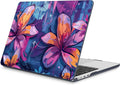 Mektron for 2025 M4 MacBook Air 13.6 Inch A3240 Case Fits 2023 A2681 M2 2024 A3113 M3 Chip with Liquid Retina Display Touch ID, Printed Plastic Hard Shell Cover for MacBook Air 13.6", Graffiti Flower