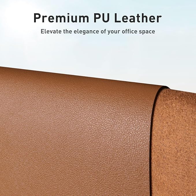 Aothia Faux Leather Desk Mat - Image 2