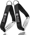 J Bryant Fitness Metal Gym Handles for Cable Machine Attachment Heavy Duty Aluminum Alloy Handle Grips Durable Workout Handles for Resistance Bands Pulley LAT Pull Down System