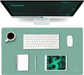 K KNODEL Small Office Leather Desk Mat, Mouse and Keyboard Pad, Computer and by K+KNODEL
