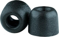 Comply 100 Core Series | Memory Foam Replacement IEM Ear Tips for Etymotic, Westone, Klipsch & More | Superior Noise Isolation, Ultimate Comfort, Secure Fit | Black, Medium (3 Pairs)