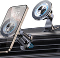 for MagSafe Car Mount Magnetic Phone Holder for Car [2025 Upgraded 22X Magnets & Double-Hooks] Phone Holders for Your Car Stand for Dashboard Vent GPS for iPhone 16/15/14/13/12 Android etc