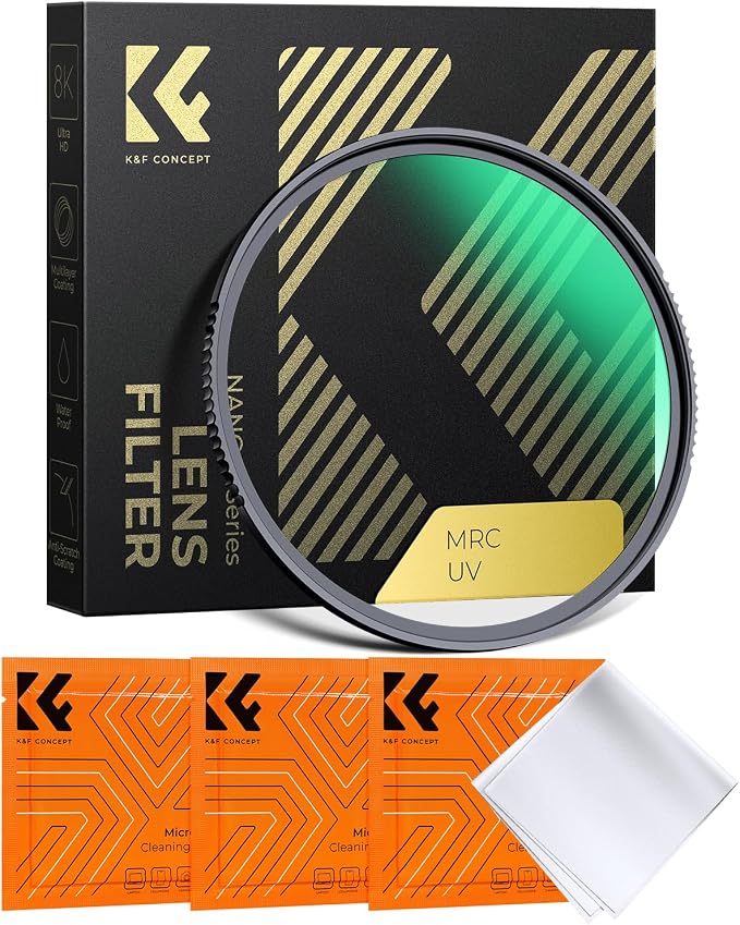 K&F CONCEPT 77mm MC UV Protection Filter by KFCONCEPT
