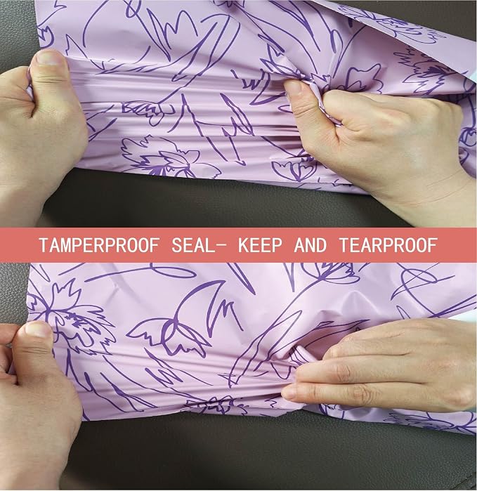 POLYSELLS 50pcs 10x13 Inches Poly Mailers Waterproof & Tear Resistant Mailing - Image 8