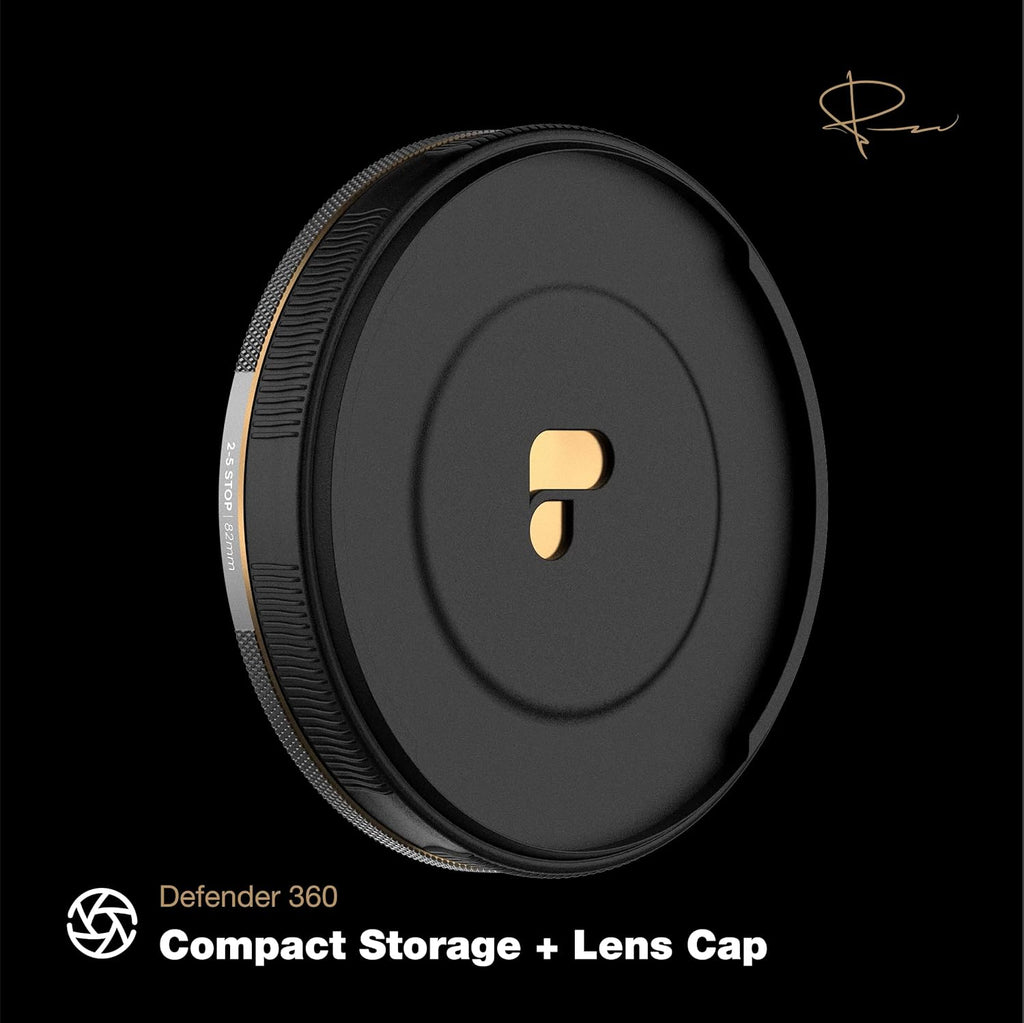 PolarPro 82mm Peter McKinnon VND Camera Filter - 6-9 Stop Variable Neutral Density Lens Filter for DSLR/Mirrorless Professional Video – PMVND Signature Edition II for Cinematic Shutter Speed Control