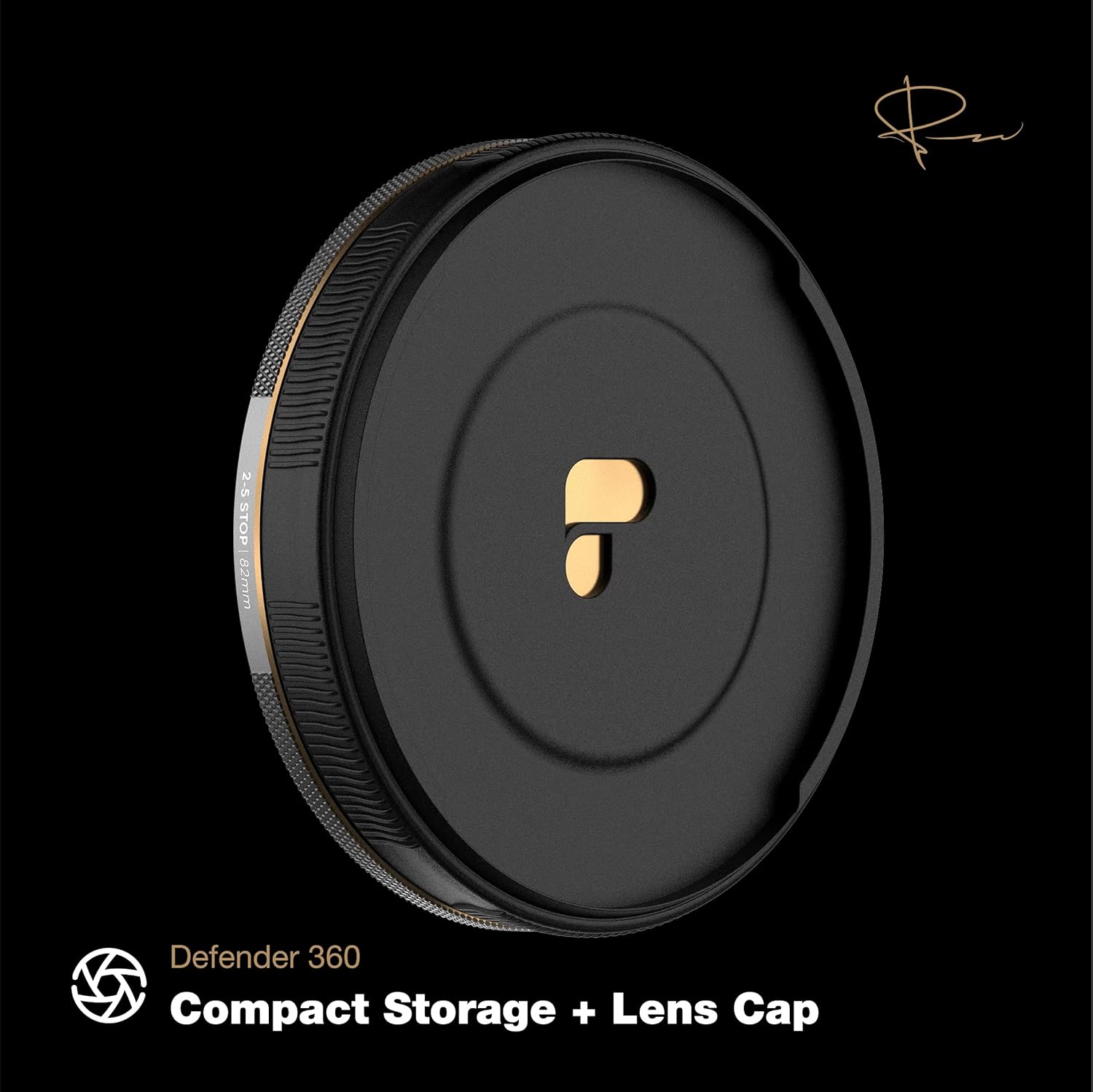 PolarPro 82mm Peter McKinnon VND Camera Filter - 6-9 Stop Variable Neutral Density Lens Filter for DSLR/Mirrorless Professional Video – PMVND Signature Edition II for Cinematic Shutter Speed Control