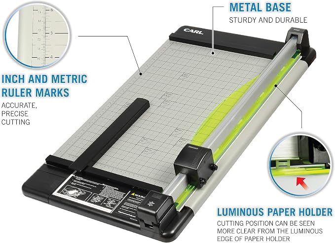 CARL Heavy Duty Rotary Paper Trimmer - Image 3